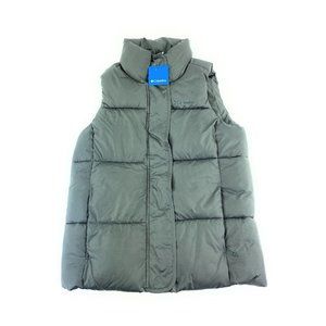 Columbia Women's Pioneer Summit Grey Insulated Puffer Vest Size Medium